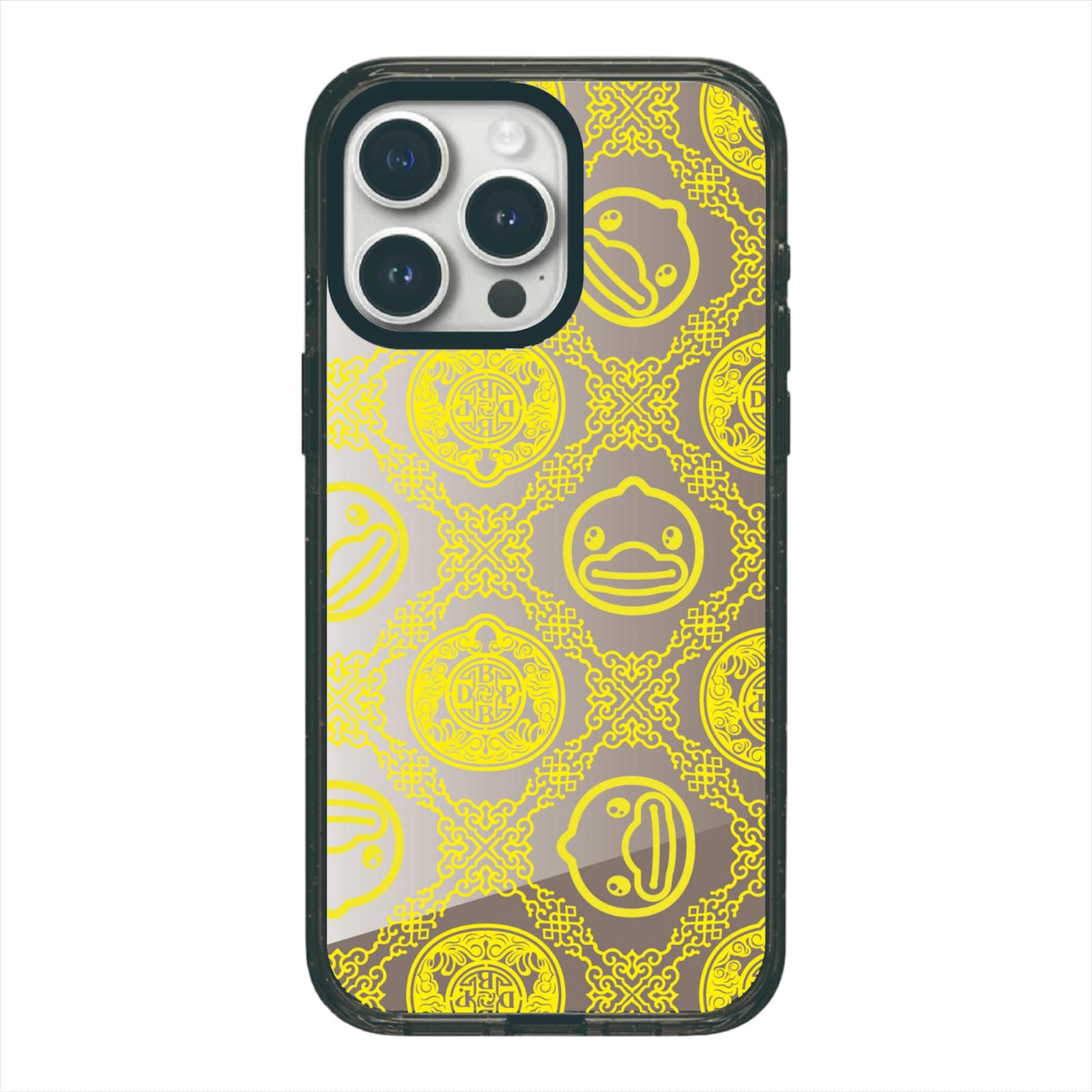 B.Duck Yellow Face Pattern Phone Case